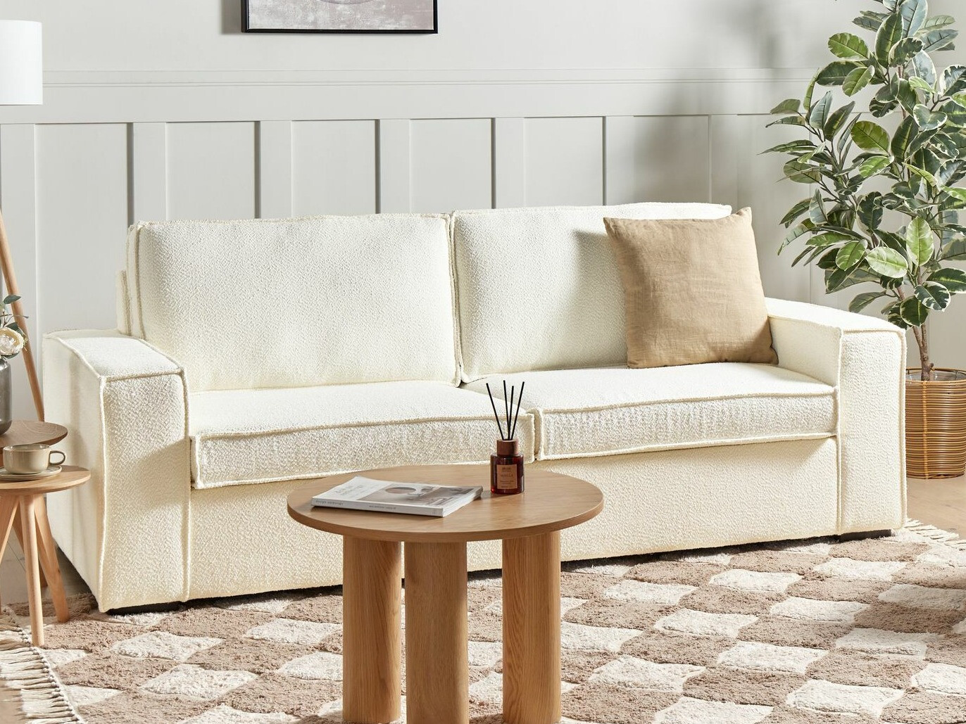 Raztegljiv kavč Berwyn 2375 (Bela)