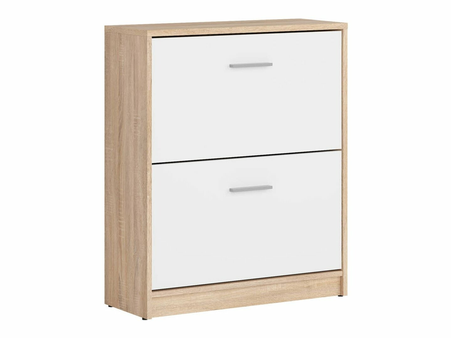 Omarica za čevlje Novsore 112 (Bela + Sonoma hrast)