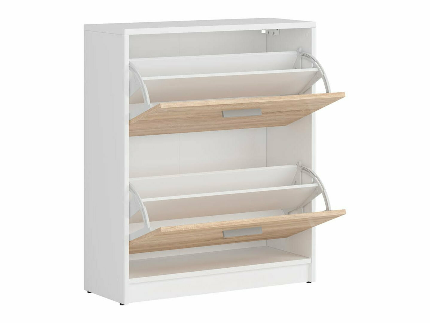 Omarica za čevlje Novsore 112 (Sonoma hrast + Bela)