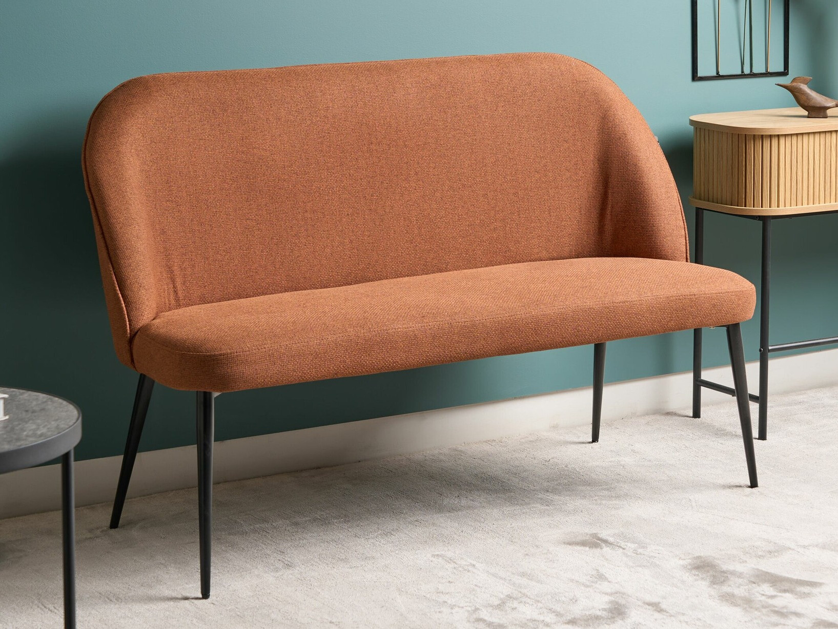 Klop z oblazinjenjem Berwyn 2379 (Rjava)