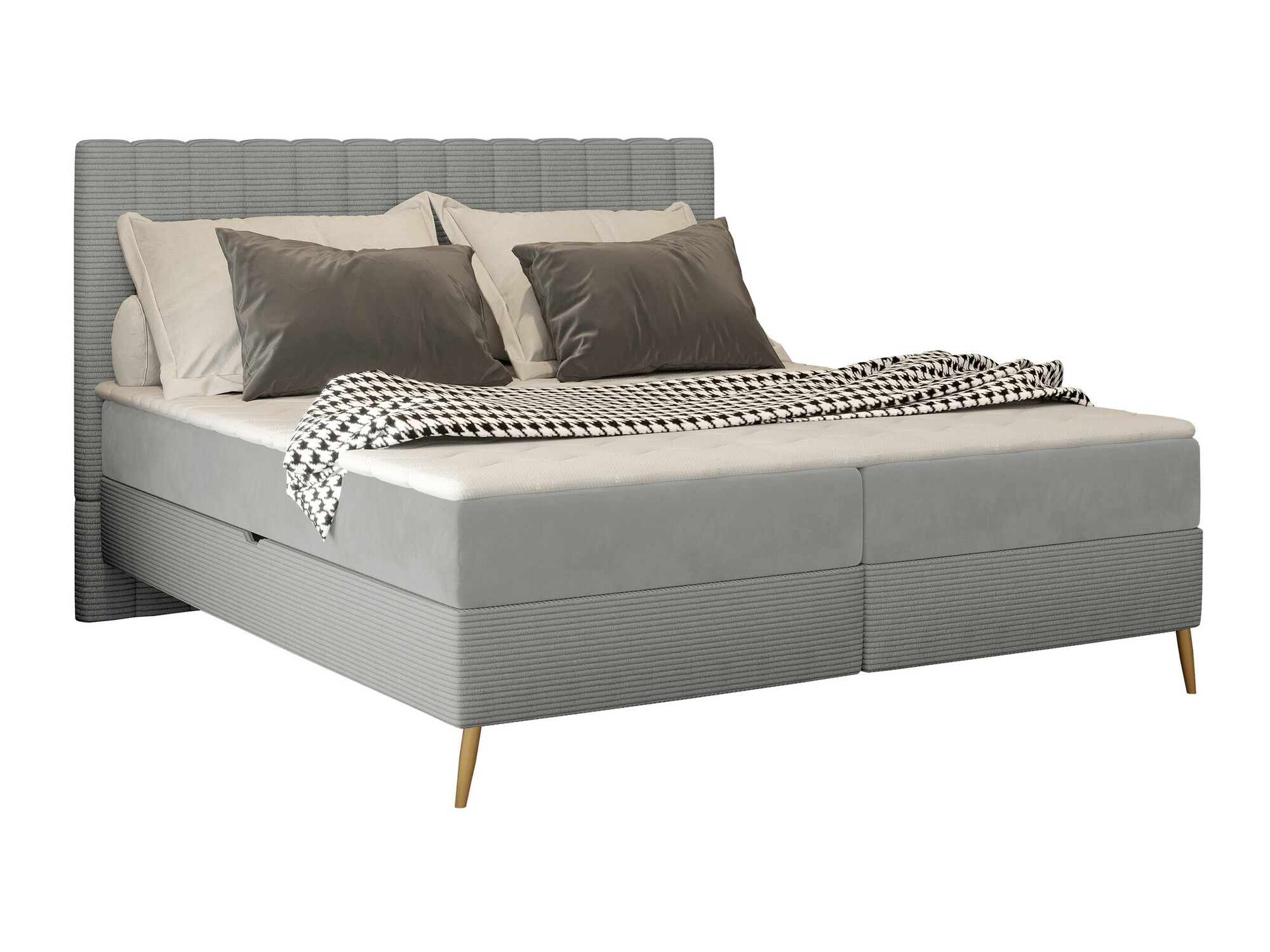 Boxspring postelja Indiana 159 (Poso 55 + Paros 05)