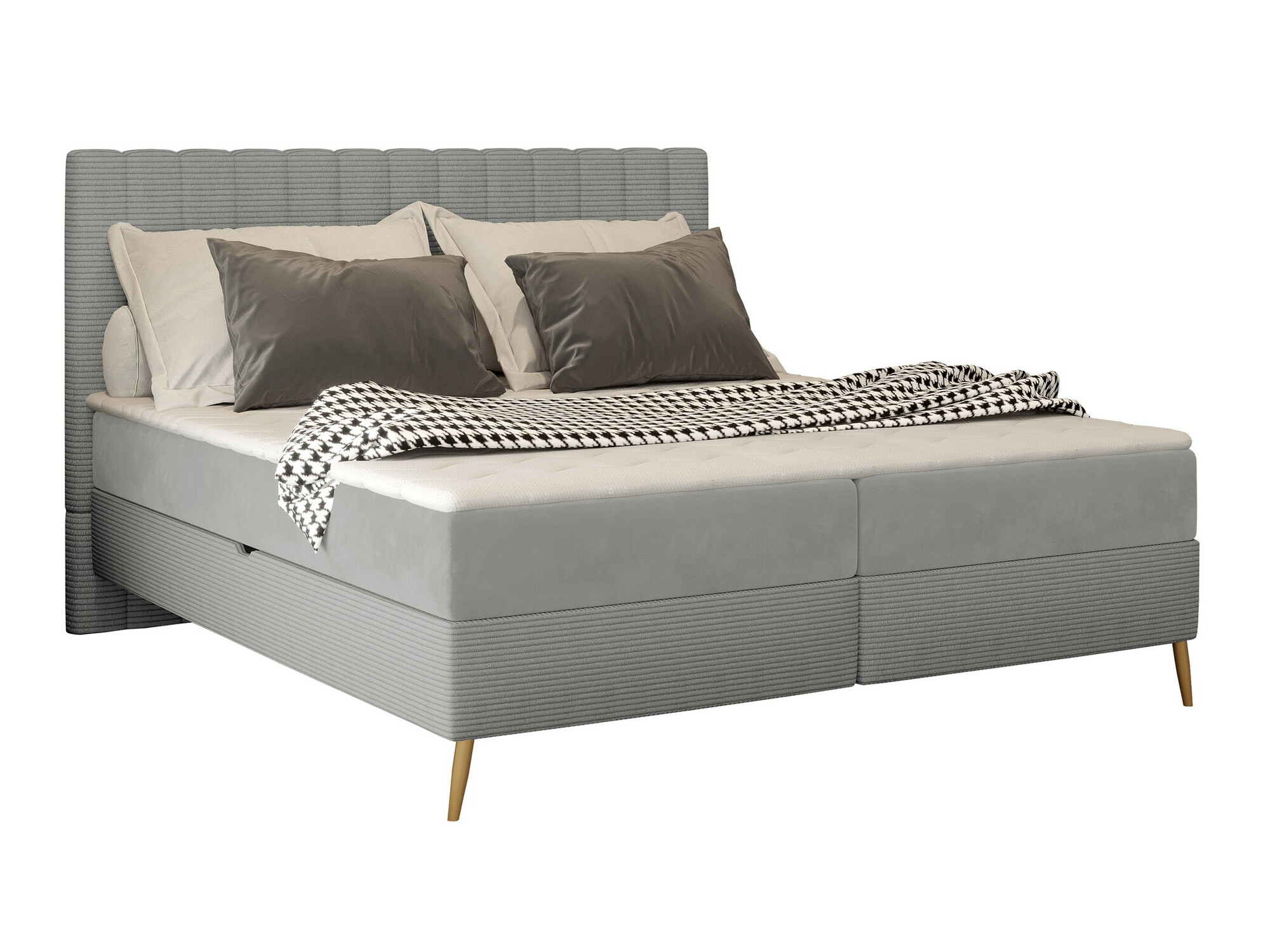 Boxspring postelja Indiana 159 (Poso 55 + Paros 05)
