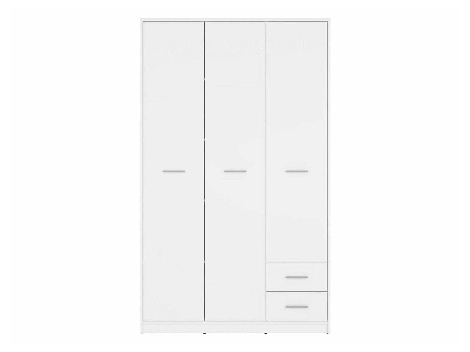 Garderobna omara Novsore 134 (Bela)