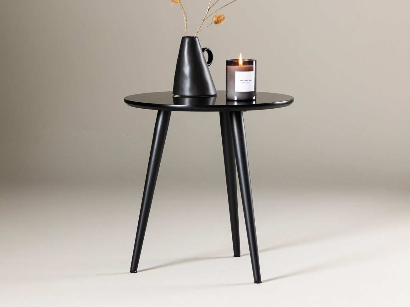 Klubska mizica Dallas 4620 (Črna)