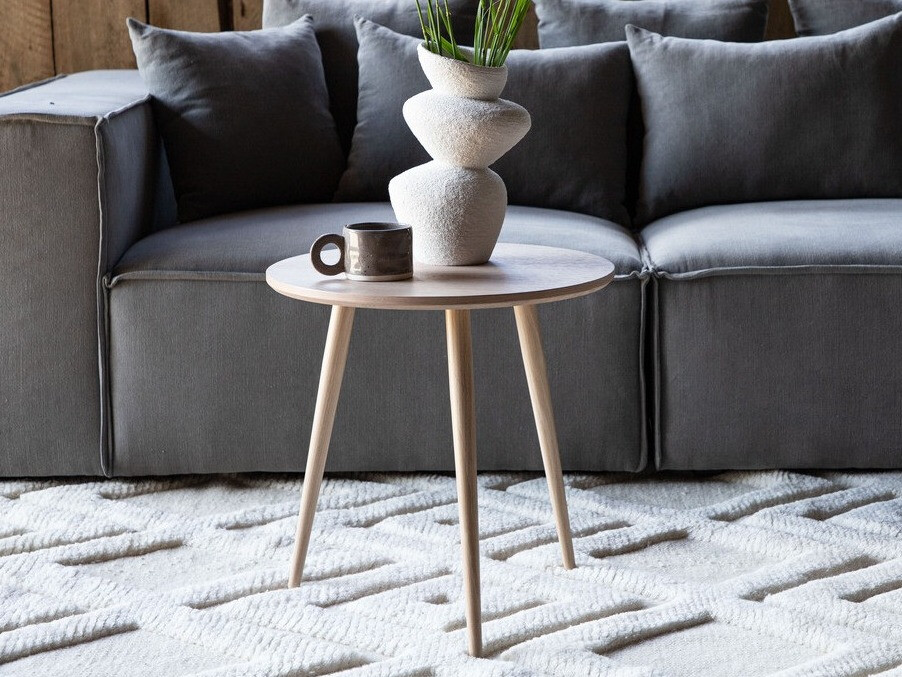 Klubska mizica Dallas 4620 (Svetlo rjava)