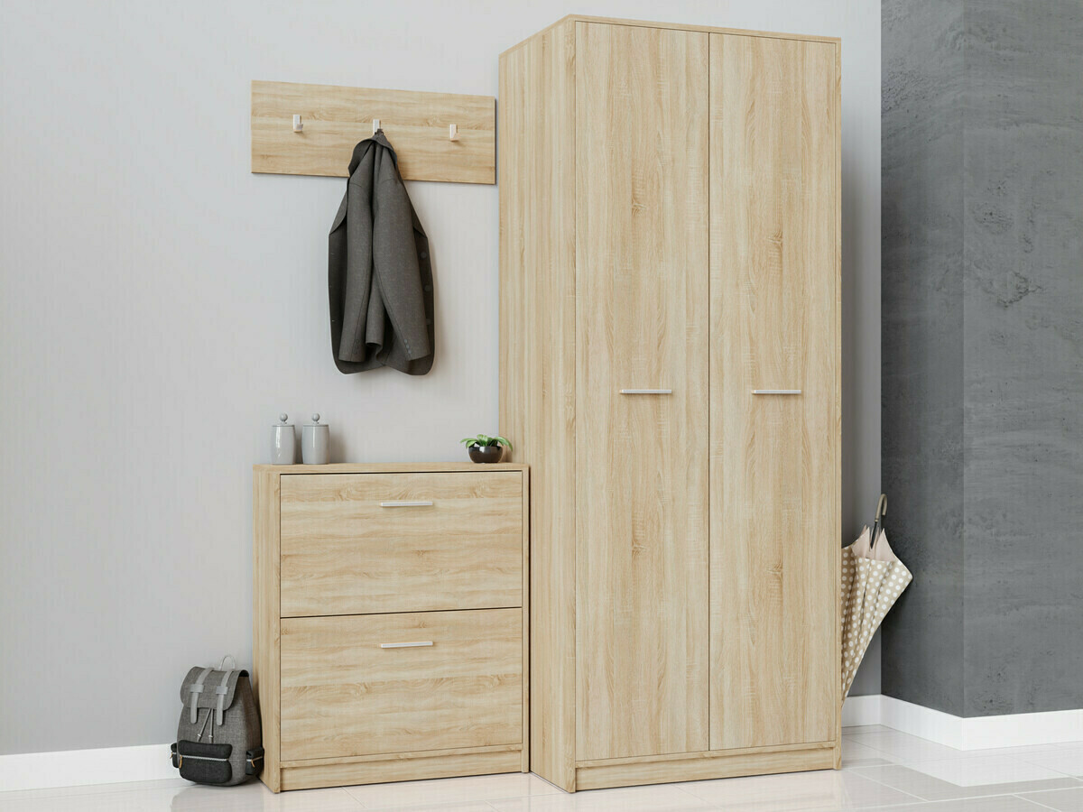 Komplet za predsobo Novsore 150 (Sonoma hrast)