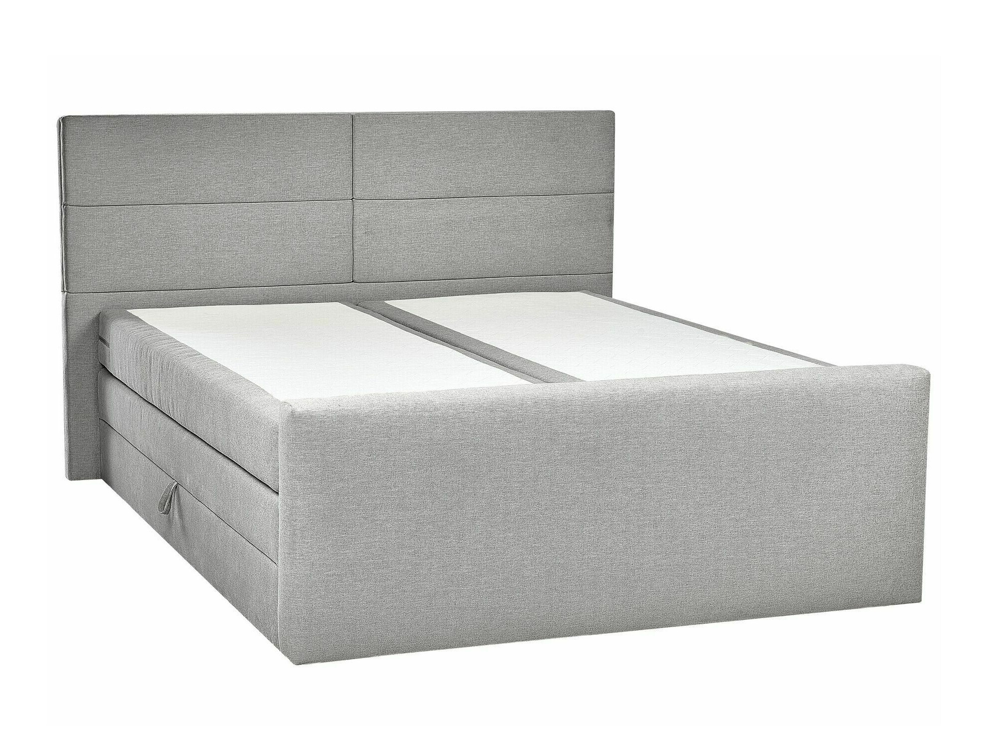 Boxspring postelja Berwyn 2394 (Siva)