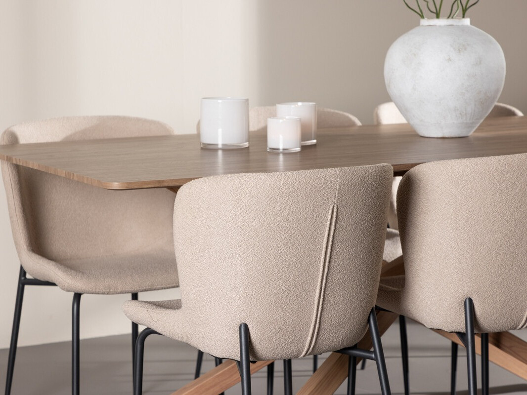 Jedilniški komplet Dallas 5102 (Bež)