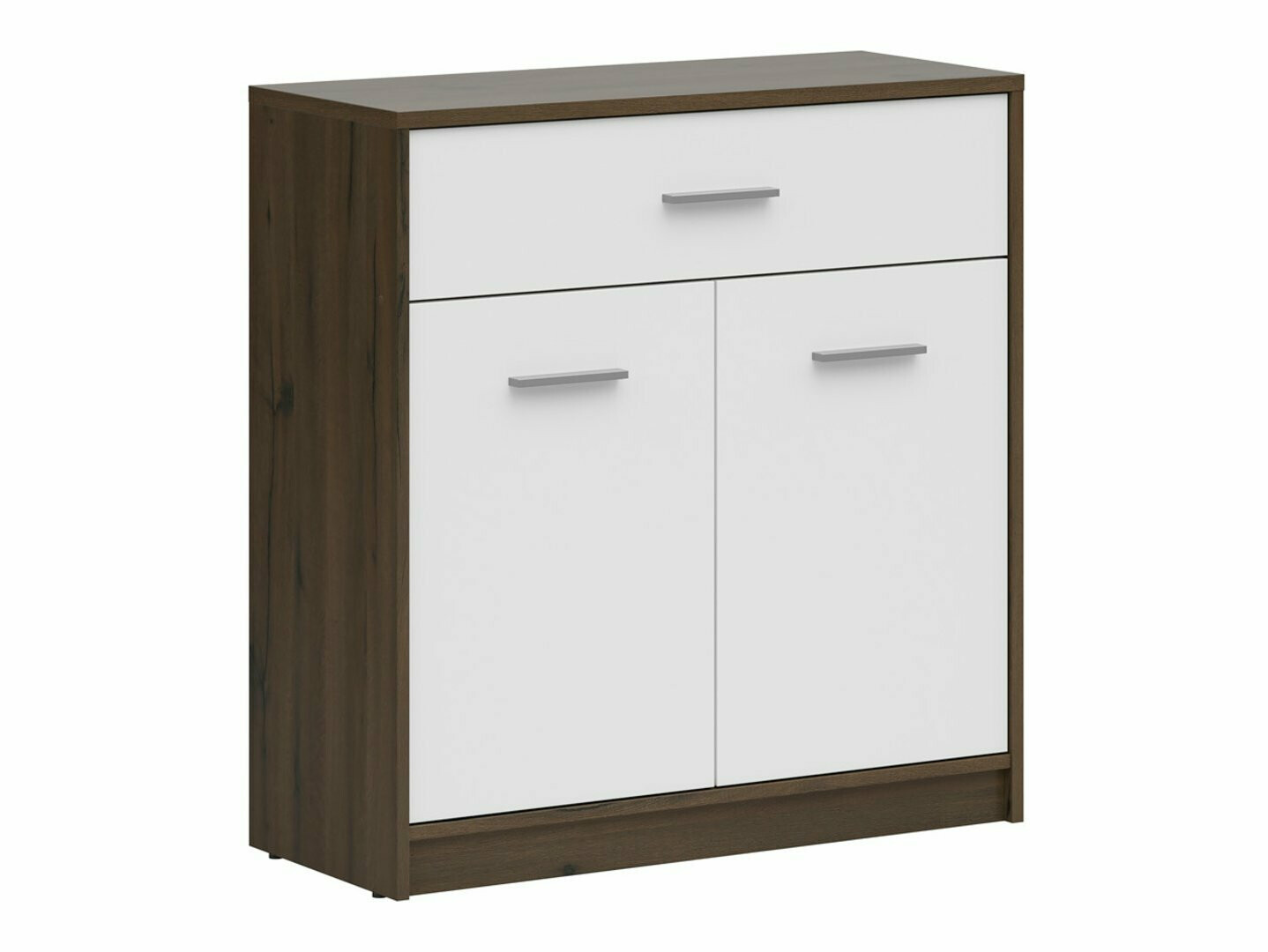 Komoda Novsore 115 (Temen hrast + Bela)