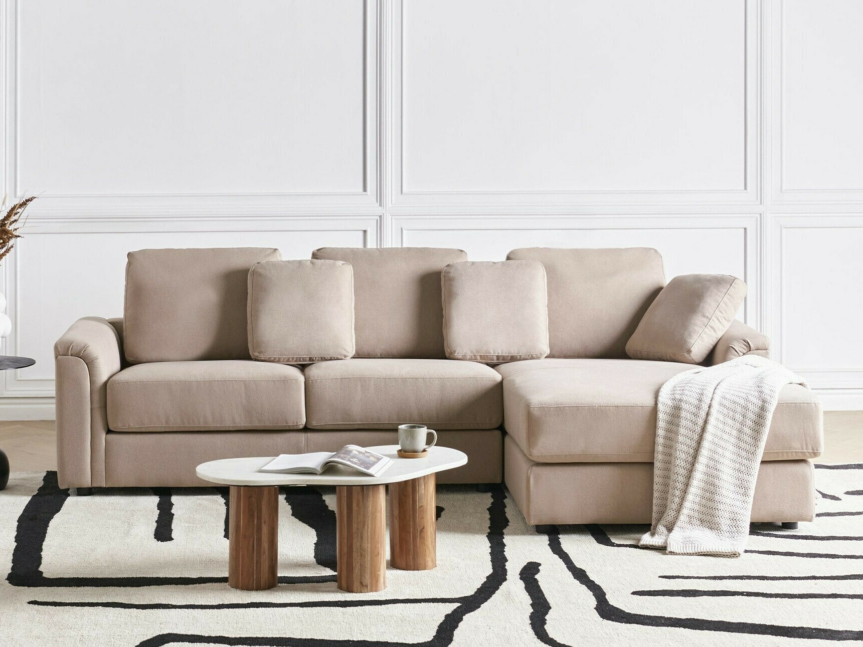 Kotna garnitura Berwyn 2395 (Taupe)