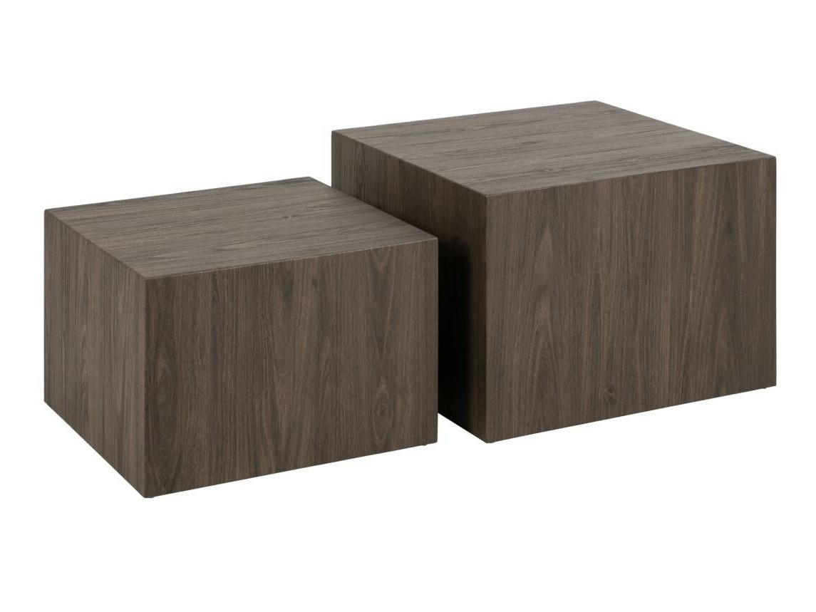 Komplet klubskih mizic Norsica 603 (Rjava)