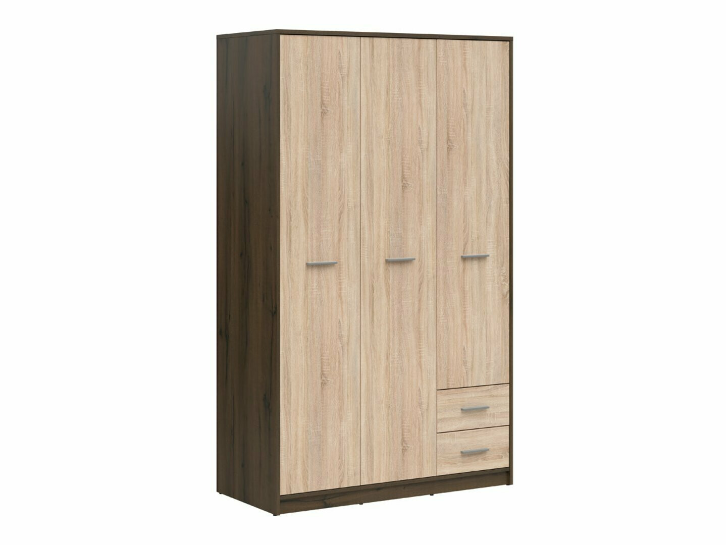 Garderobna omara Novsore 134 (Temen hrast + Sonoma hrast)