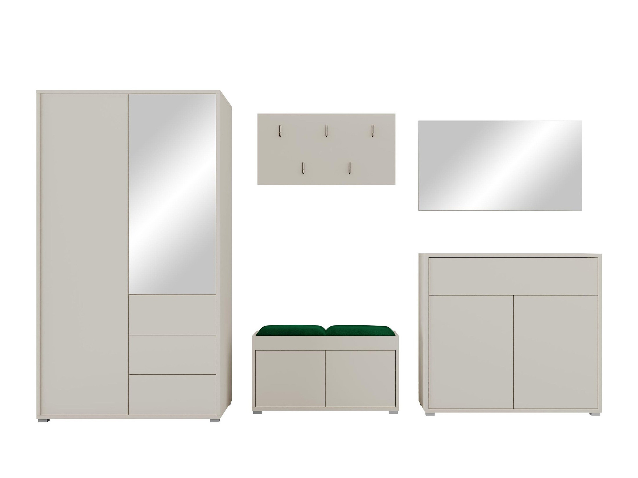 Komplet za predsobo Comfivo Tutela V (Kašmir)