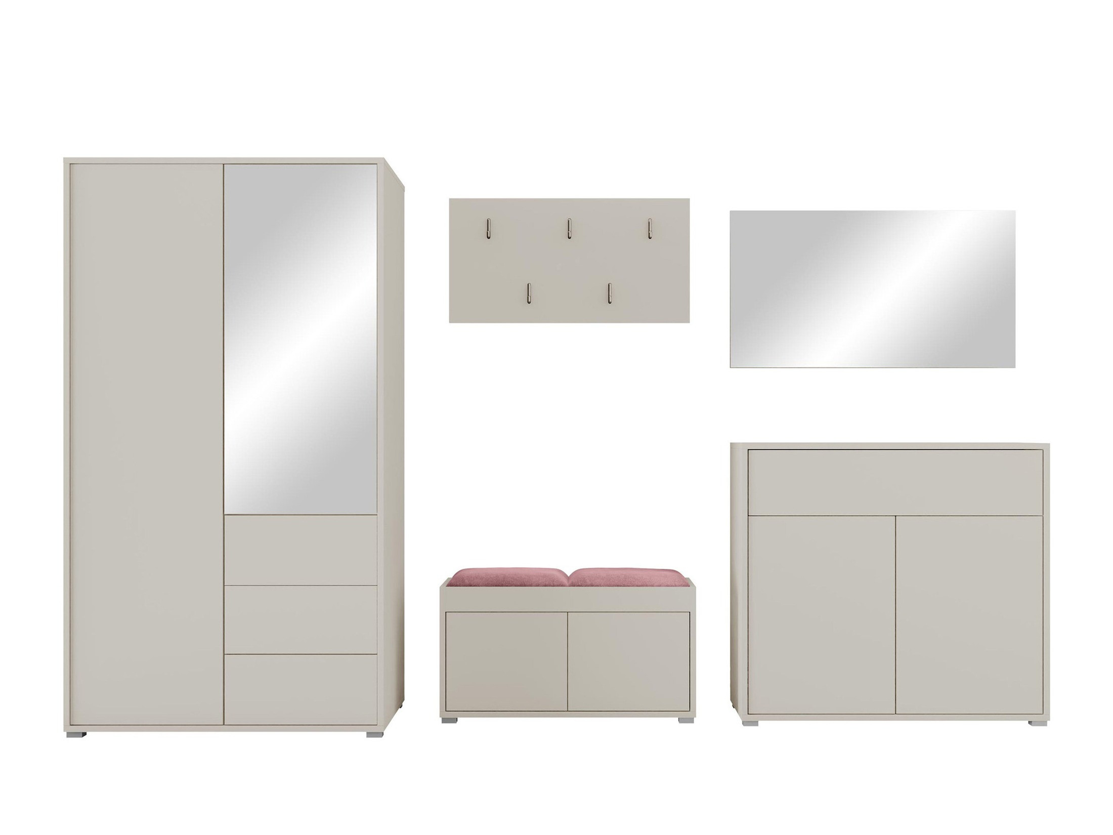 Komplet za predsobo Comfivo Tutela V (Kašmir)