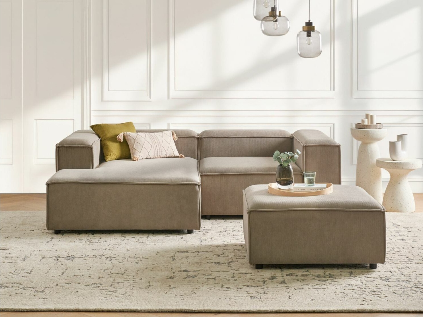 Modularni sedežni element Serophi 101 (Taupe)