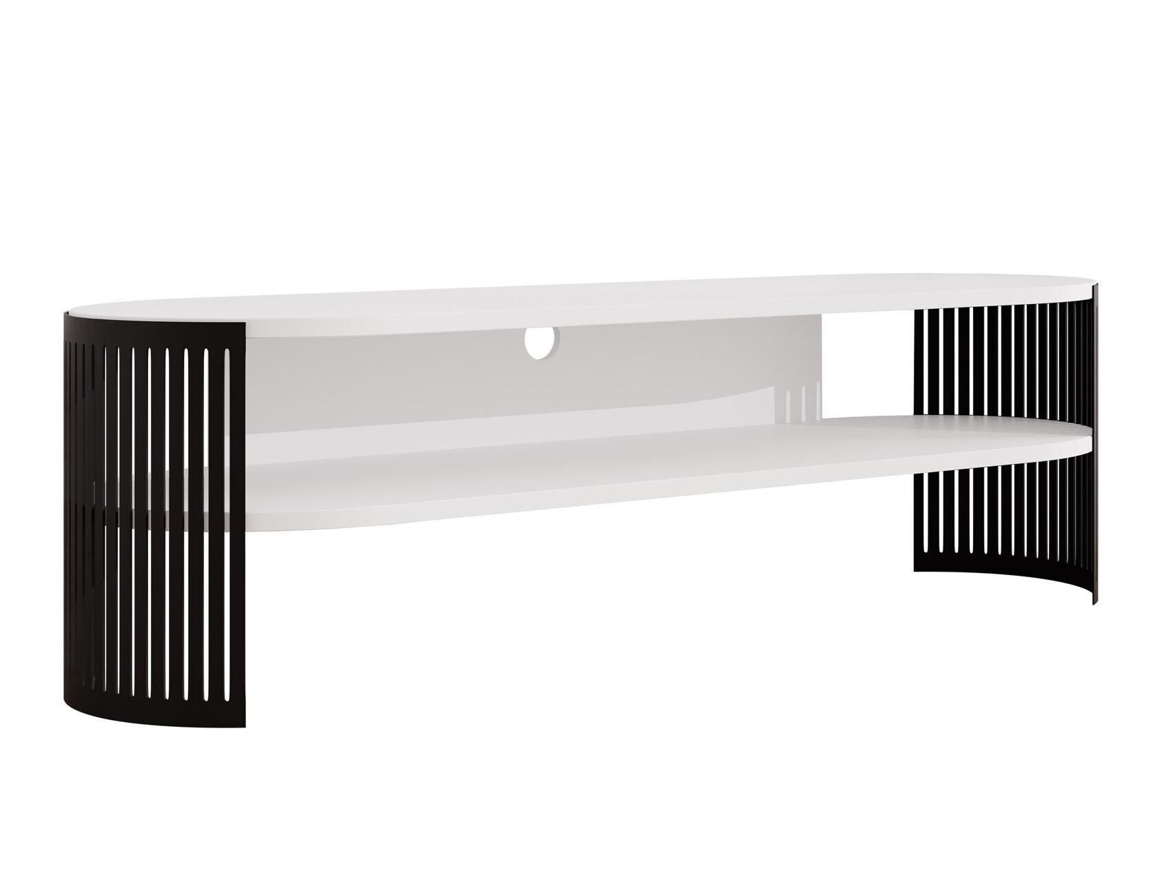 TV-omarica Civer (Črna + Bela)