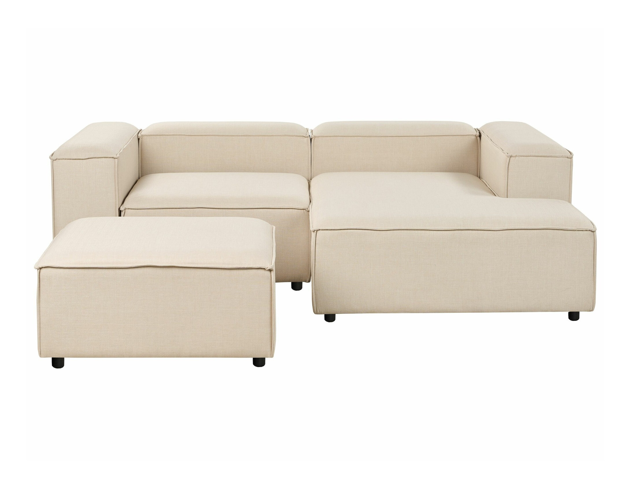 Komplet oblazinjenega pohištva Serophi 105 (Bež)