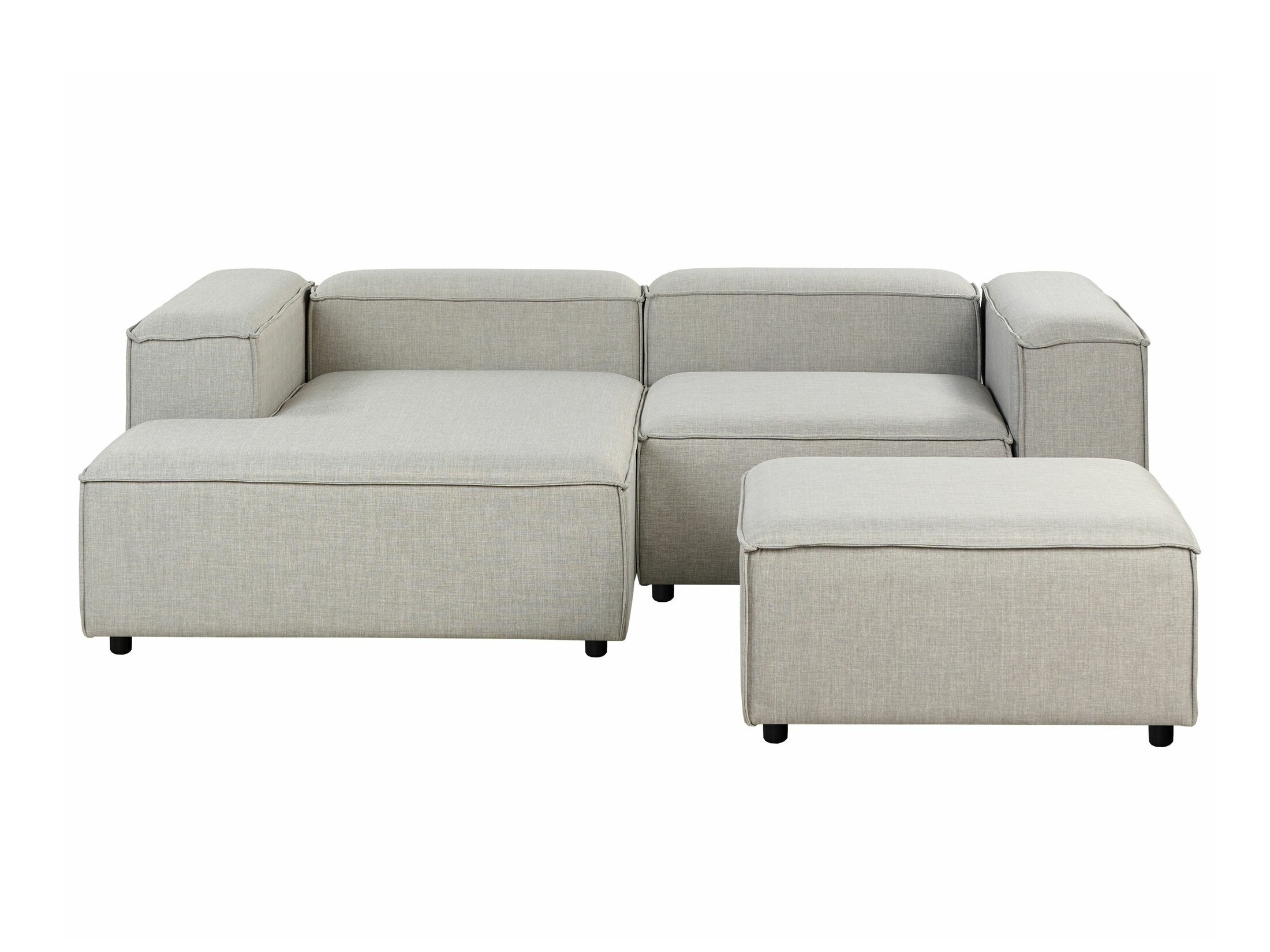 Komplet oblazinjenega pohištva Serophi 105 (Siva)