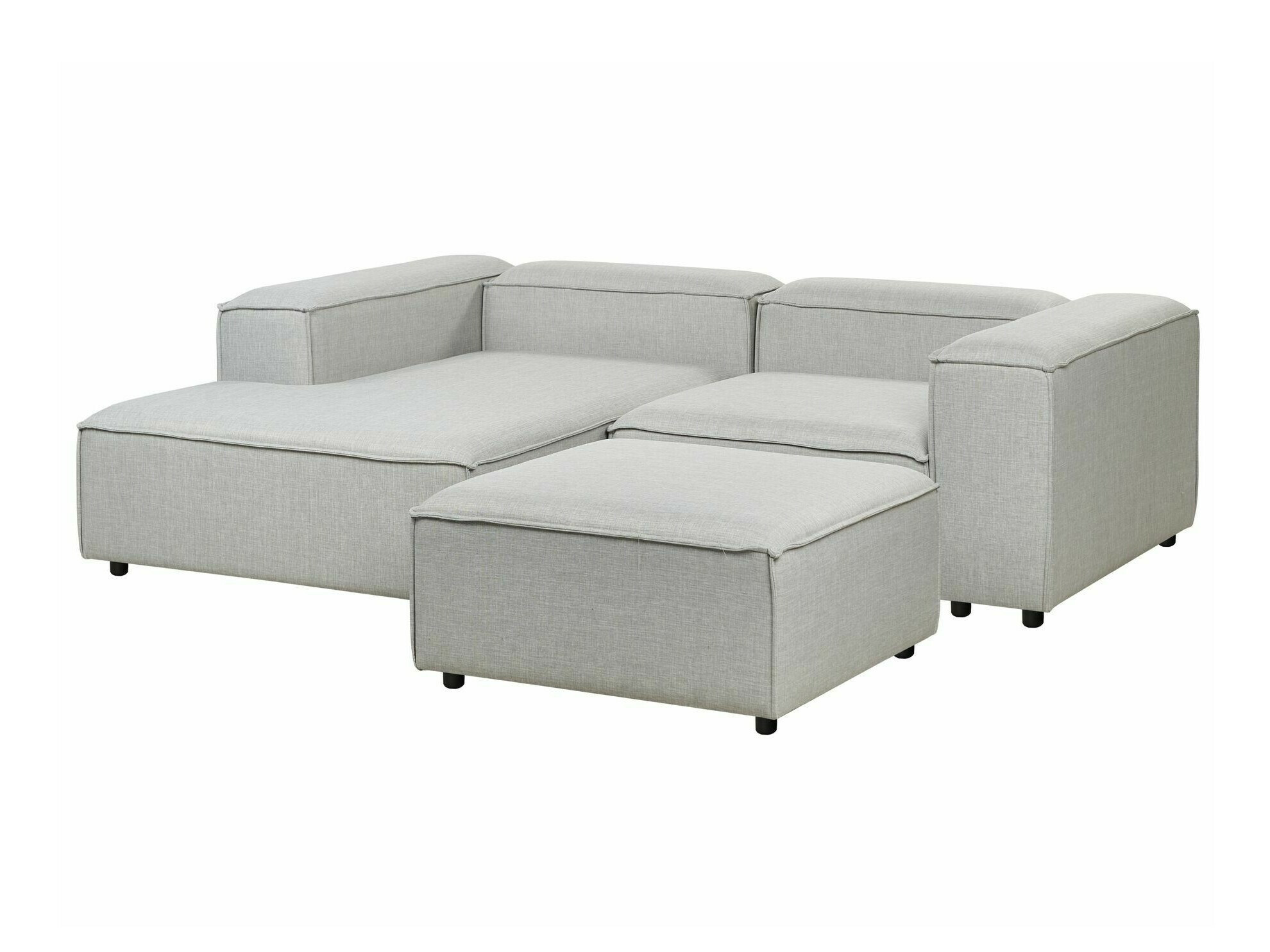 Komplet oblazinjenega pohištva Serophi 105 (Siva)