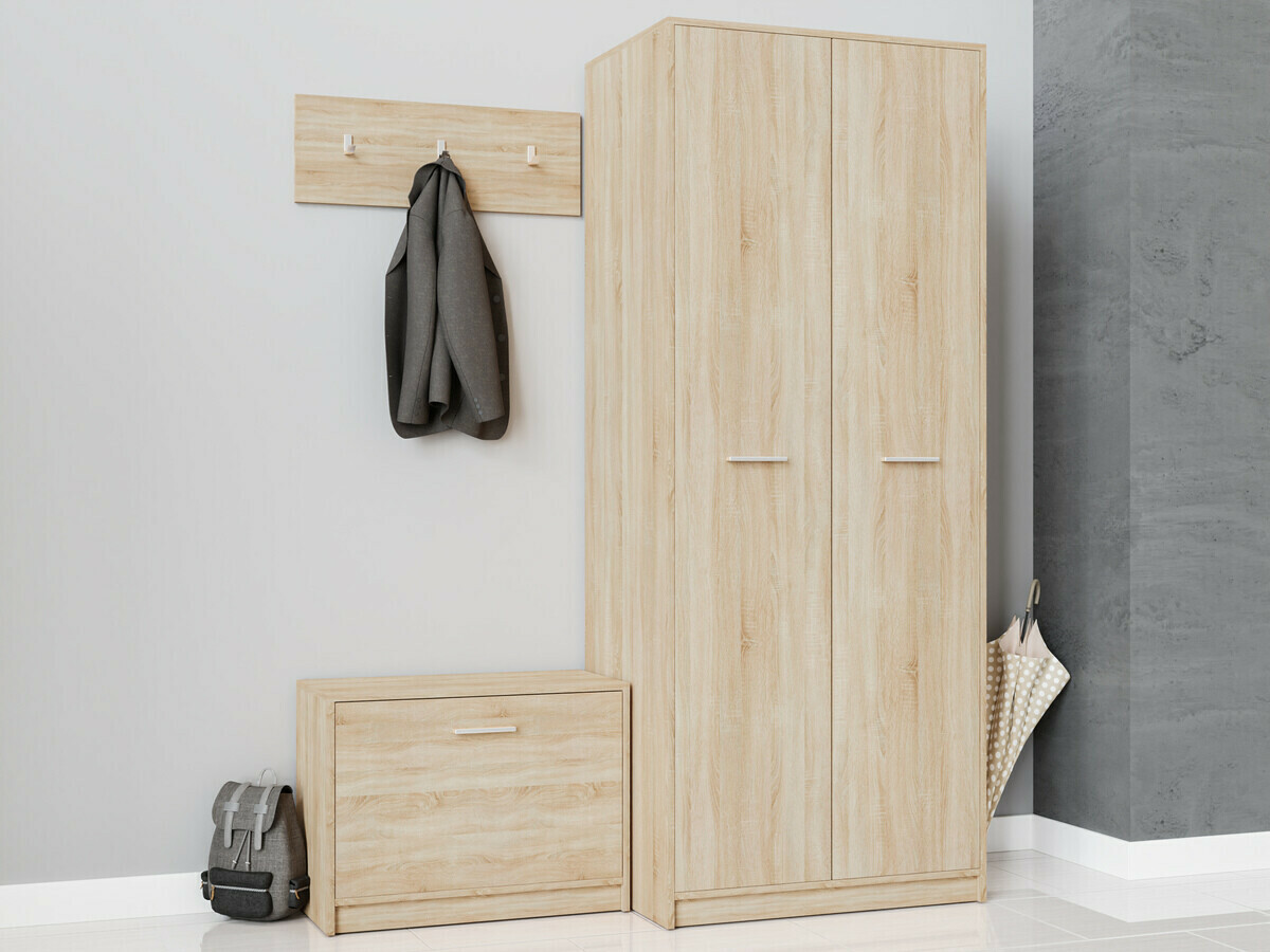 Komplet za predsobo Novsore 152 (Sonoma hrast)