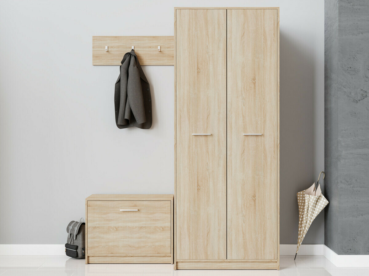 Komplet za predsobo Novsore 152 (Sonoma hrast)