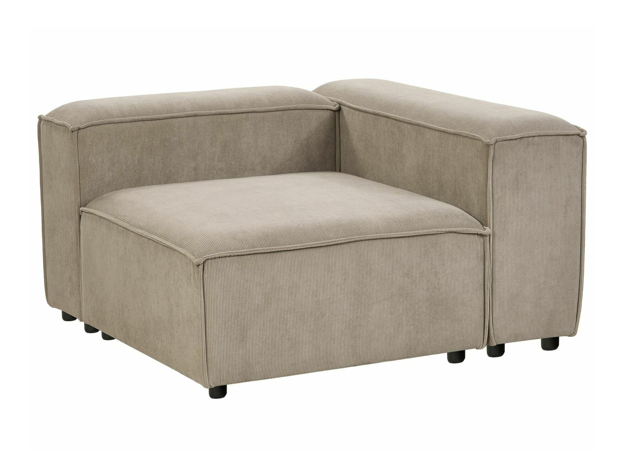 Modularna kotna sedežna garnitura Serophi 106 (Taupe)