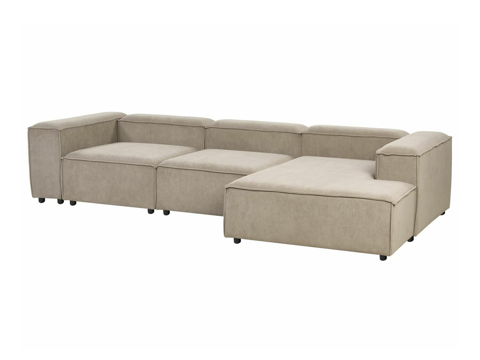 Modularna kotna sedežna garnitura Serophi 106 (Taupe)