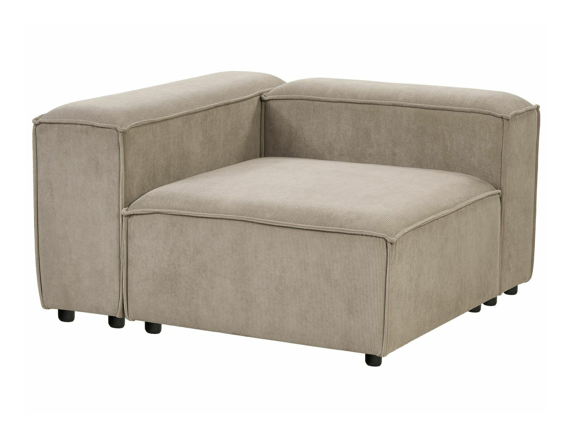 Modularna kotna sedežna garnitura Serophi 106 (Taupe)