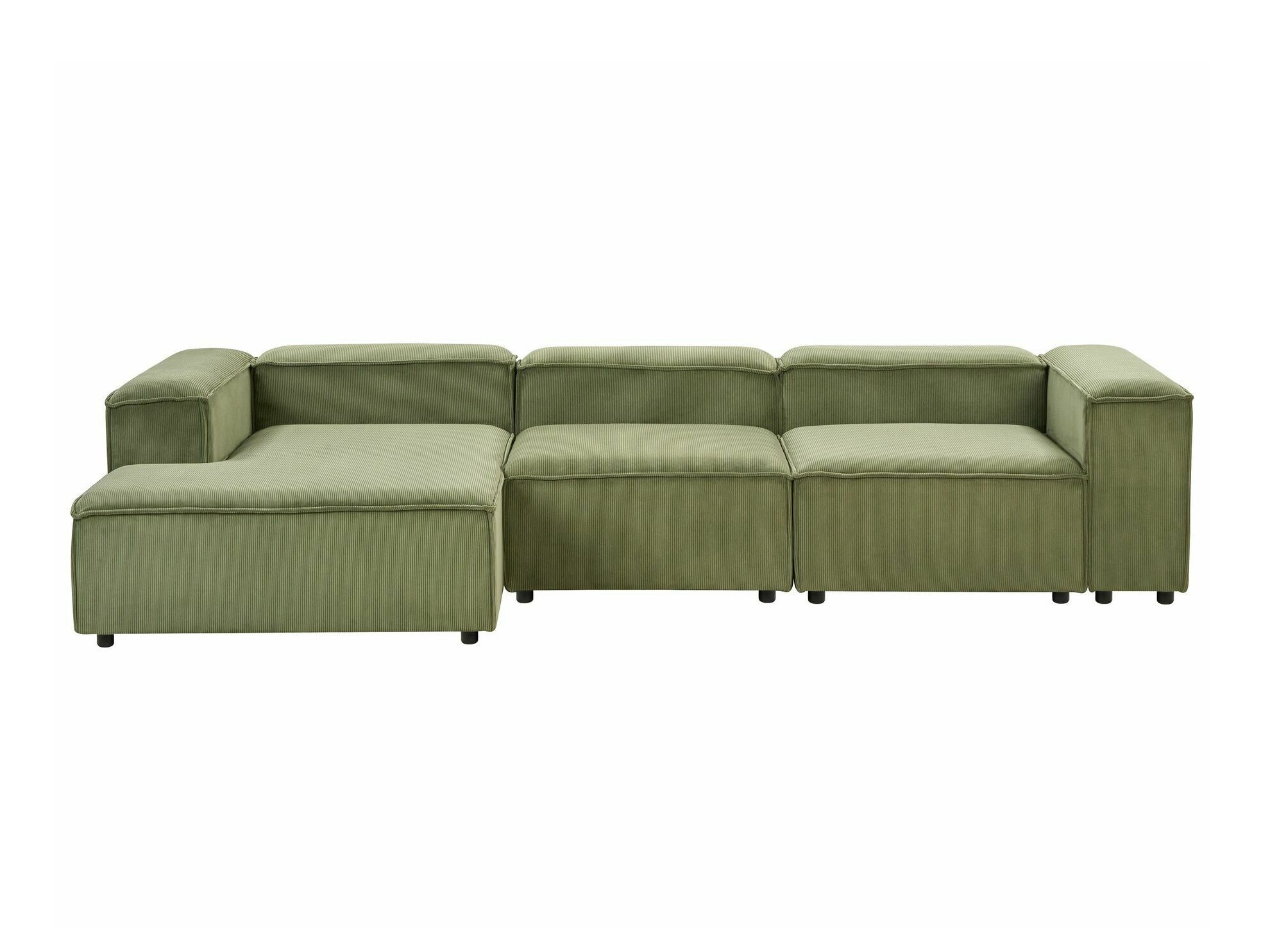 Modularna kotna sedežna garnitura Serophi 106 (Zelena)