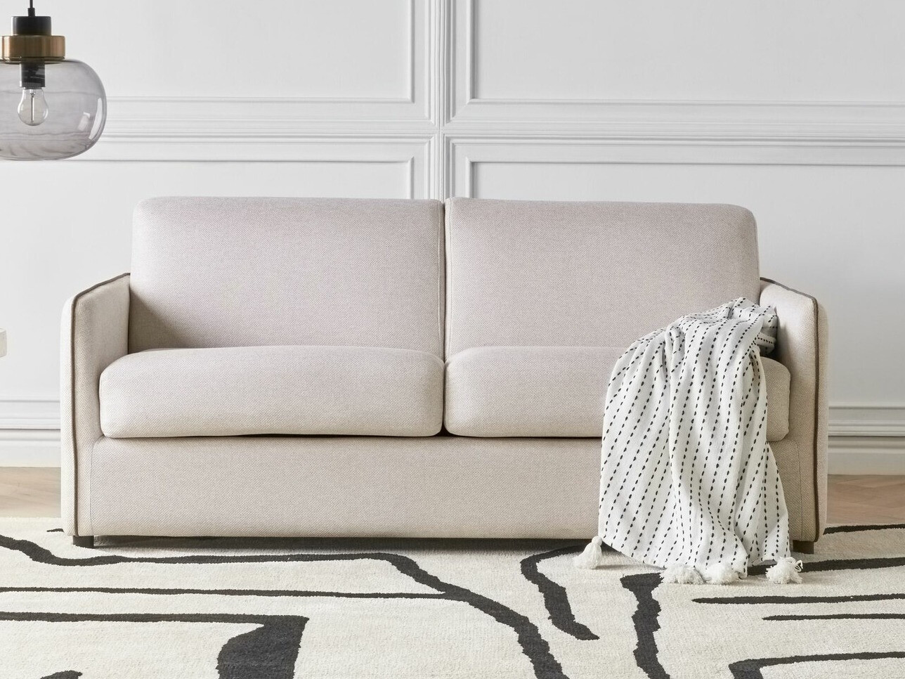 Raztegljiv kavč Berwyn 2403 (Bež)