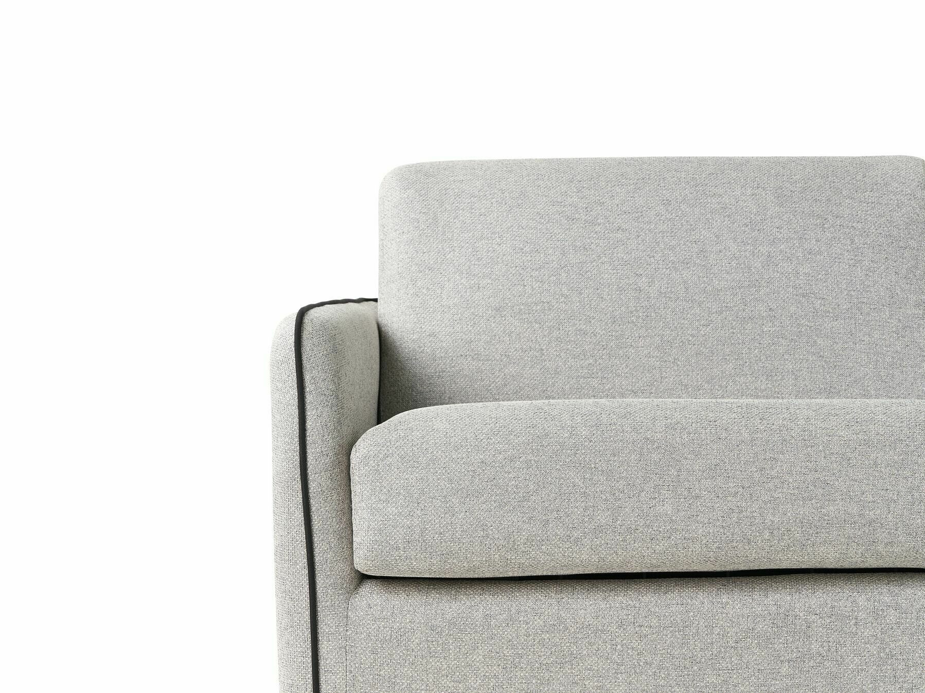 Raztegljiv kavč Berwyn 2403 (Siva)