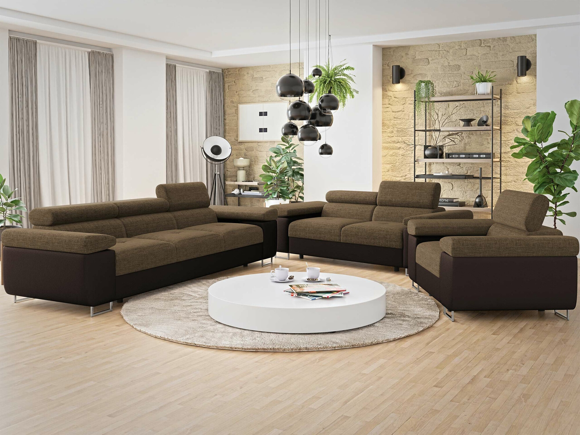 Raztegljiv kavč Comfivo Vinetum (Soft 066 + Lux 03)