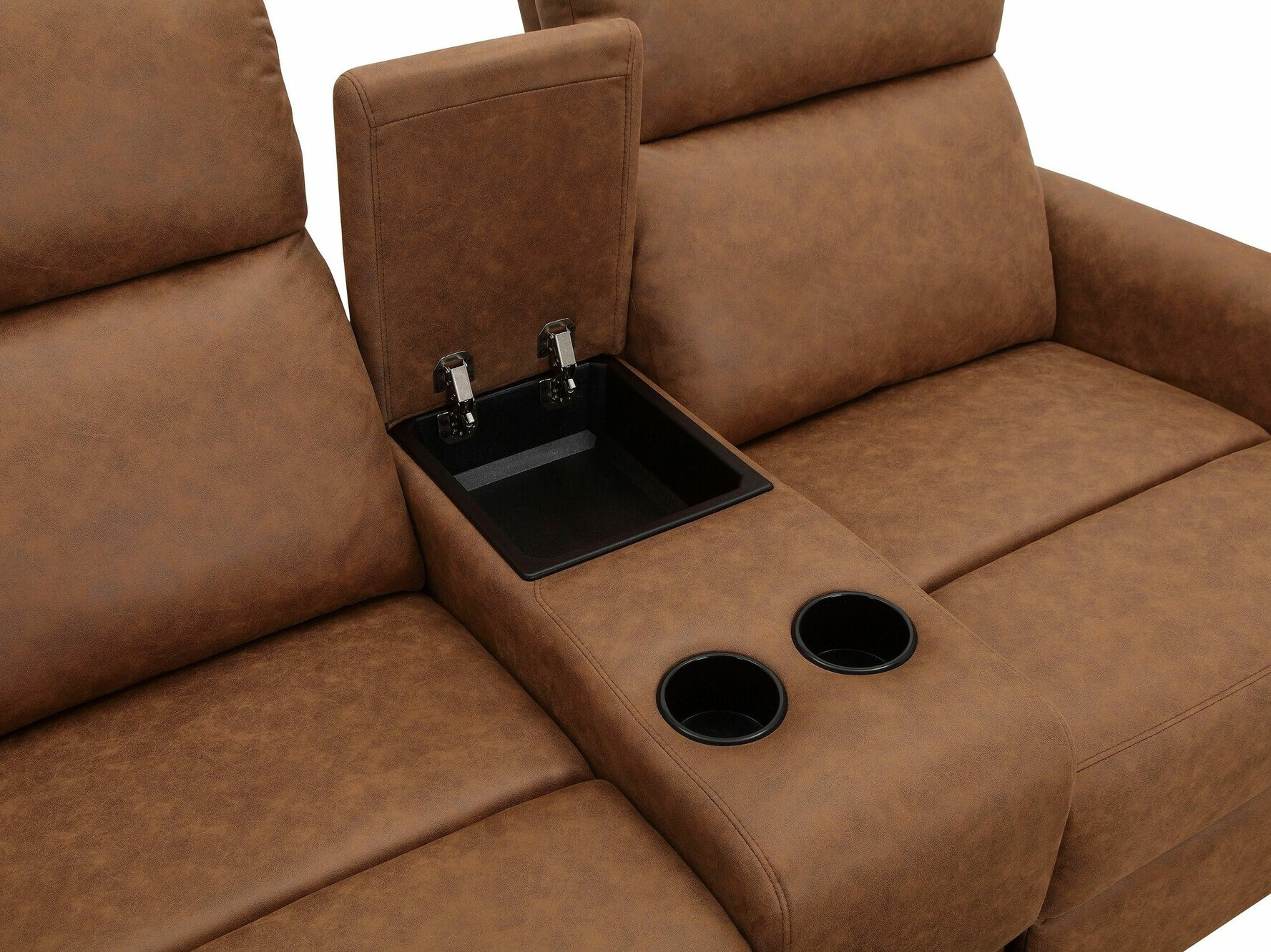 Kavč s počivalnikom Denton 1397 (Rjava)