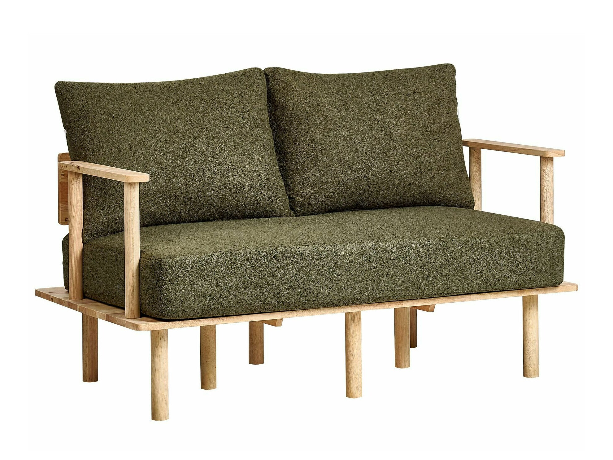 Komplet oblazinjenega pohištva Berwyn 2418 (Zelena)