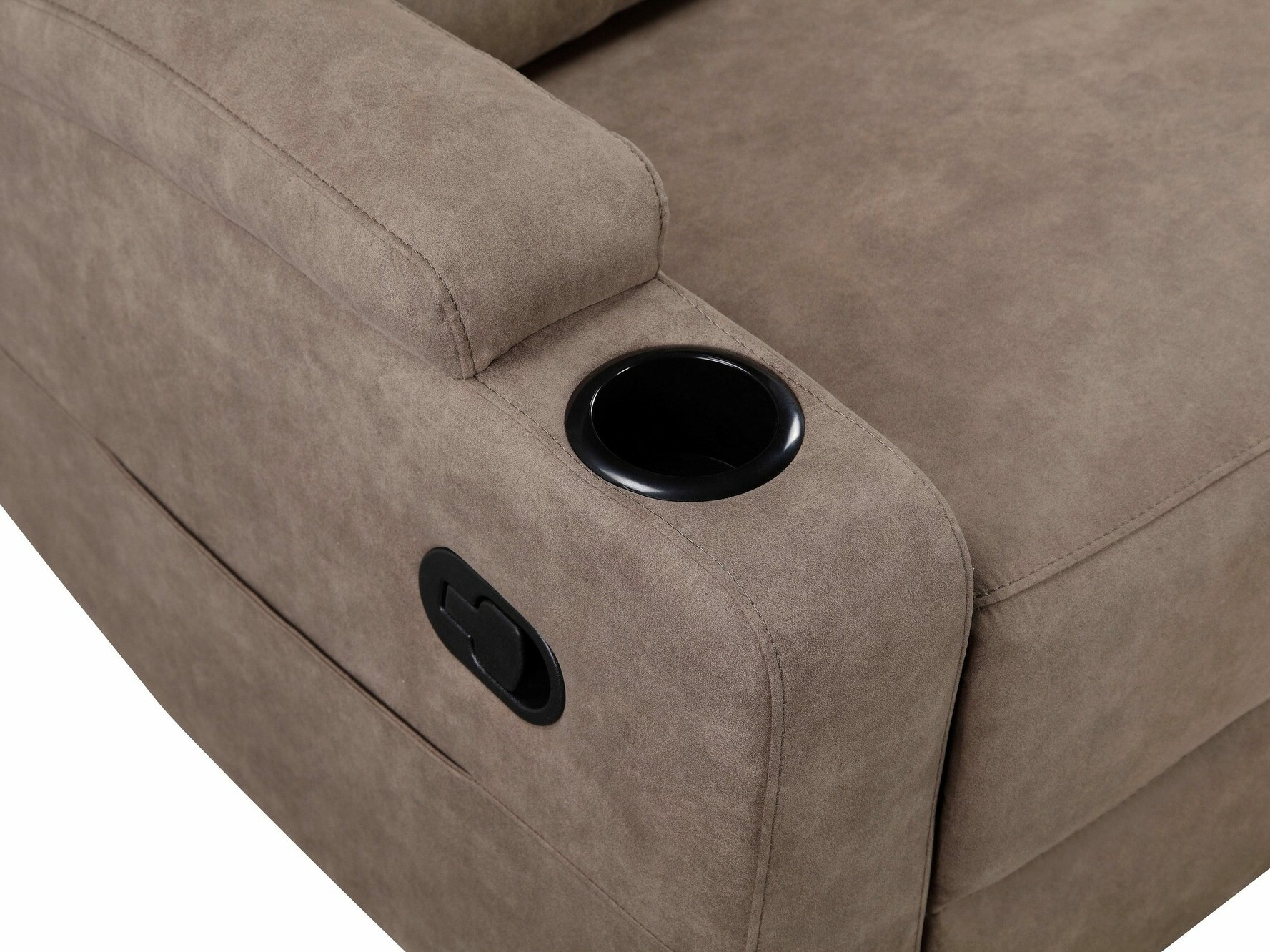 Kotna garnitura s počivalnikom Denton 1368 (Taupe)