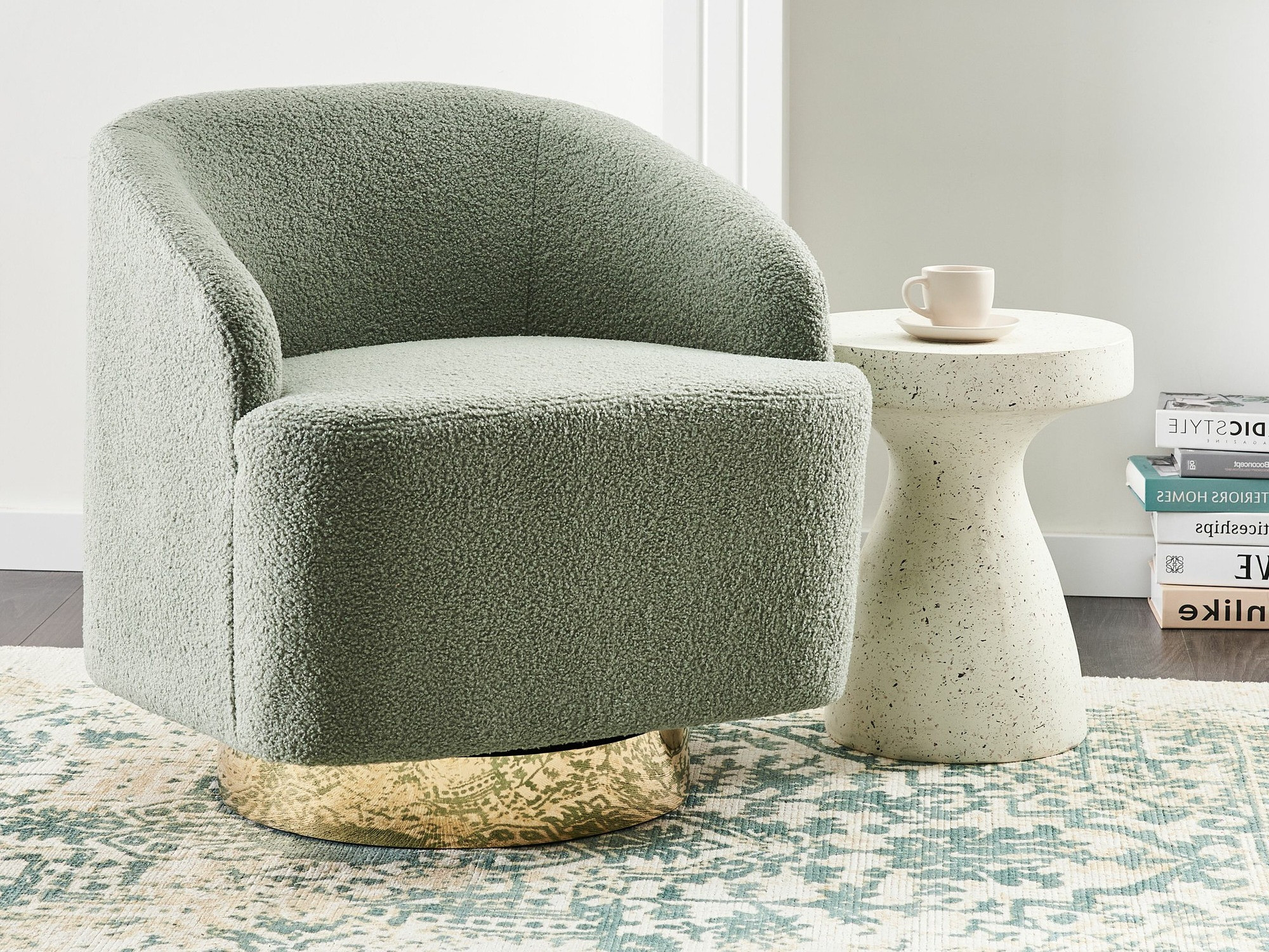 Fotelj Berwyn 1372 (Svetlo zelena)