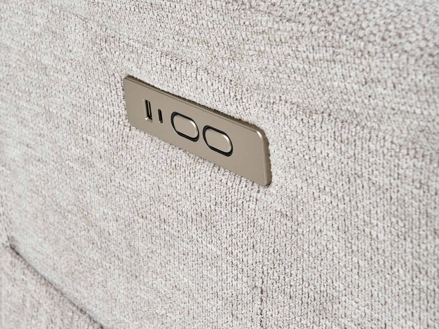 Fotelj s počivalnikom Berwyn 2420 (Siva)