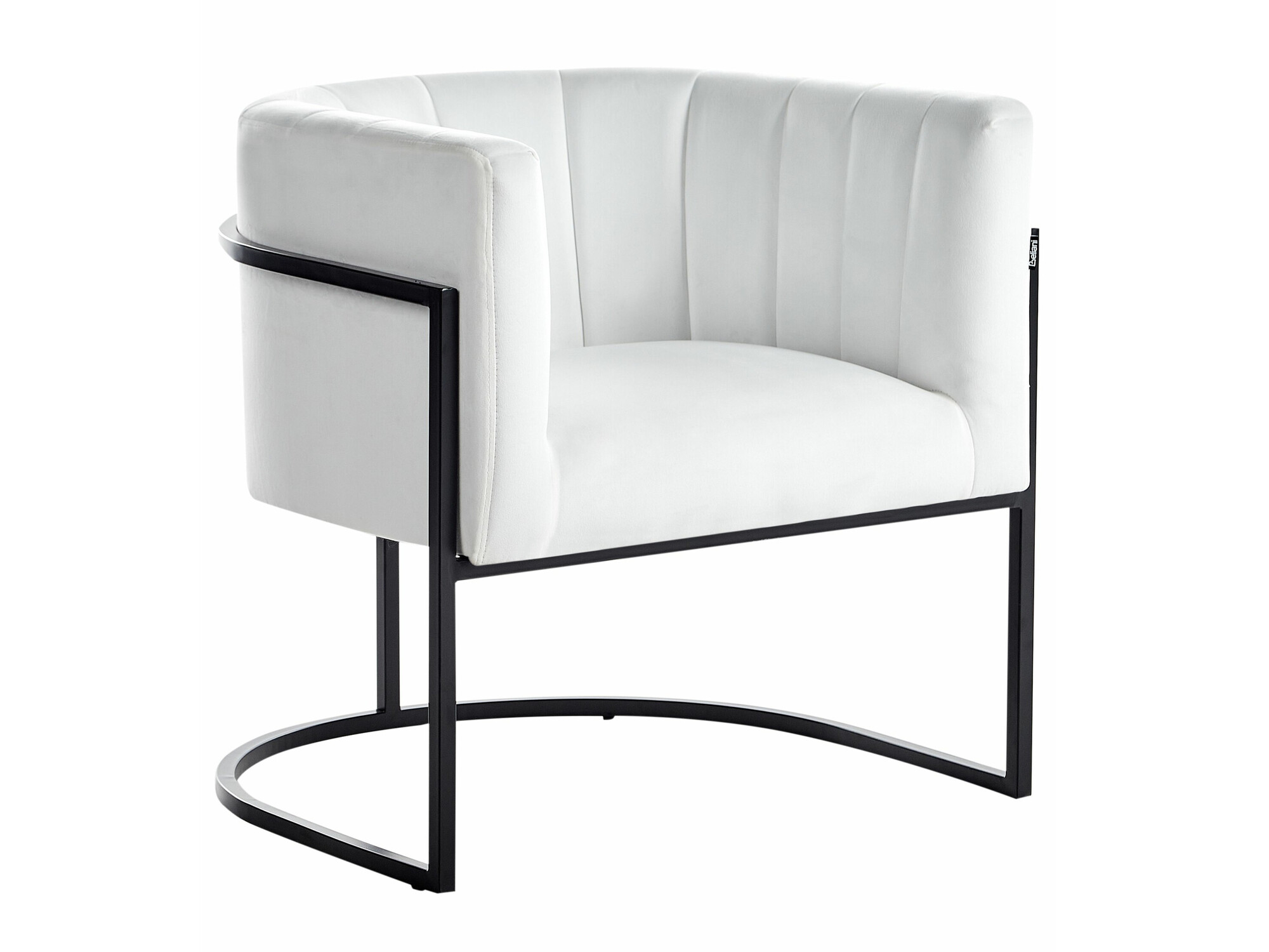 Fotelj Berwyn 1141 (Bela + Črna)