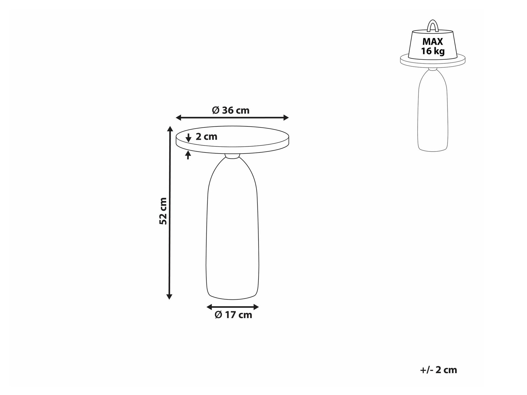 Stranska mizica Berwyn 2421