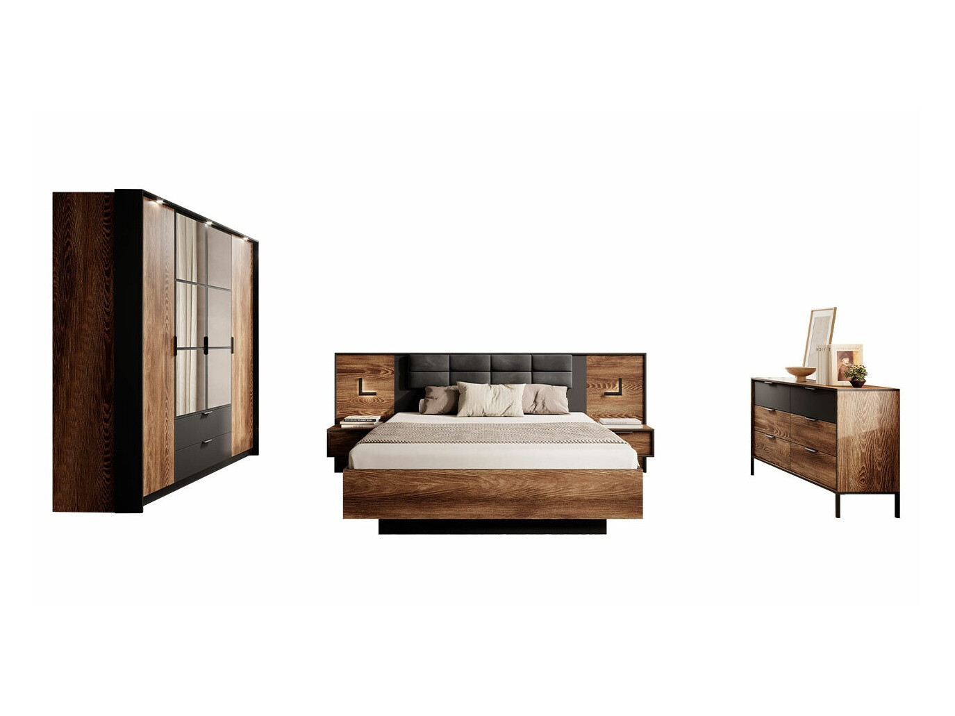 Komplet spalnic Flodale 106