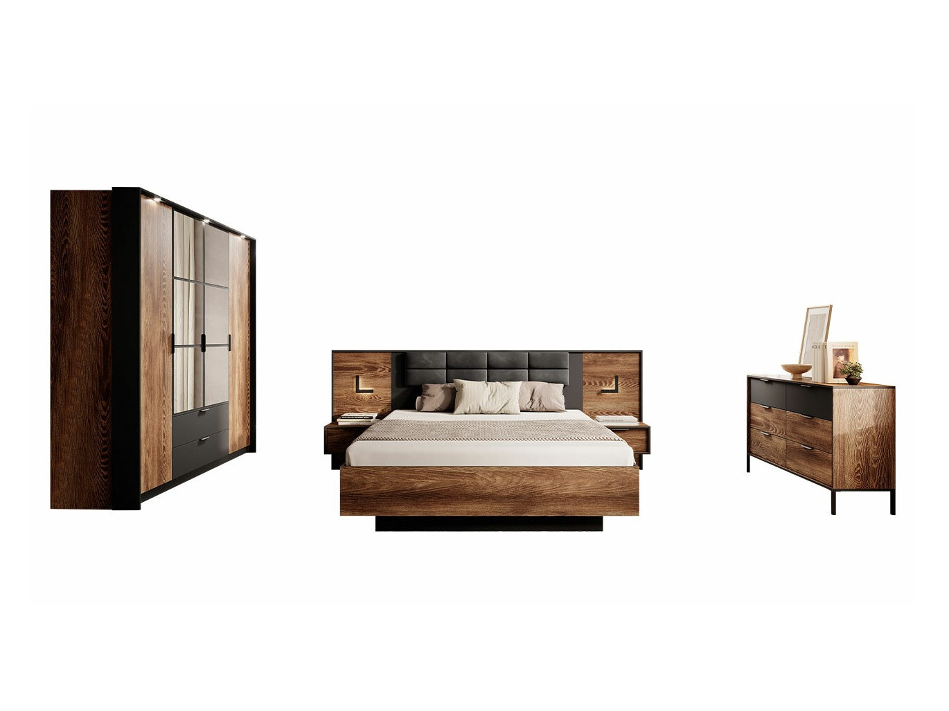 Komplet spalnic Flodale 106