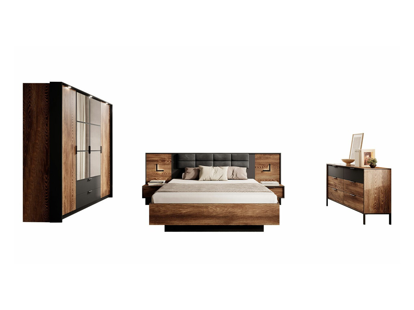 Komplet spalnic Flodale 106