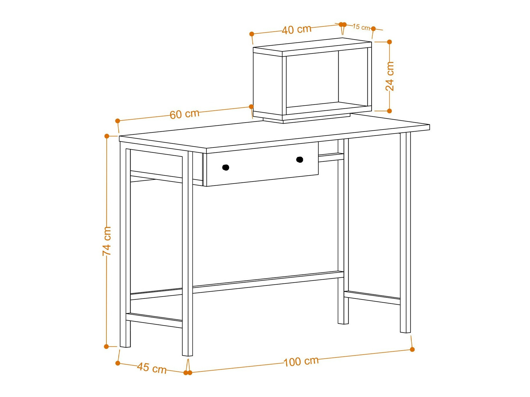 Pisalna miza Kailua 2352