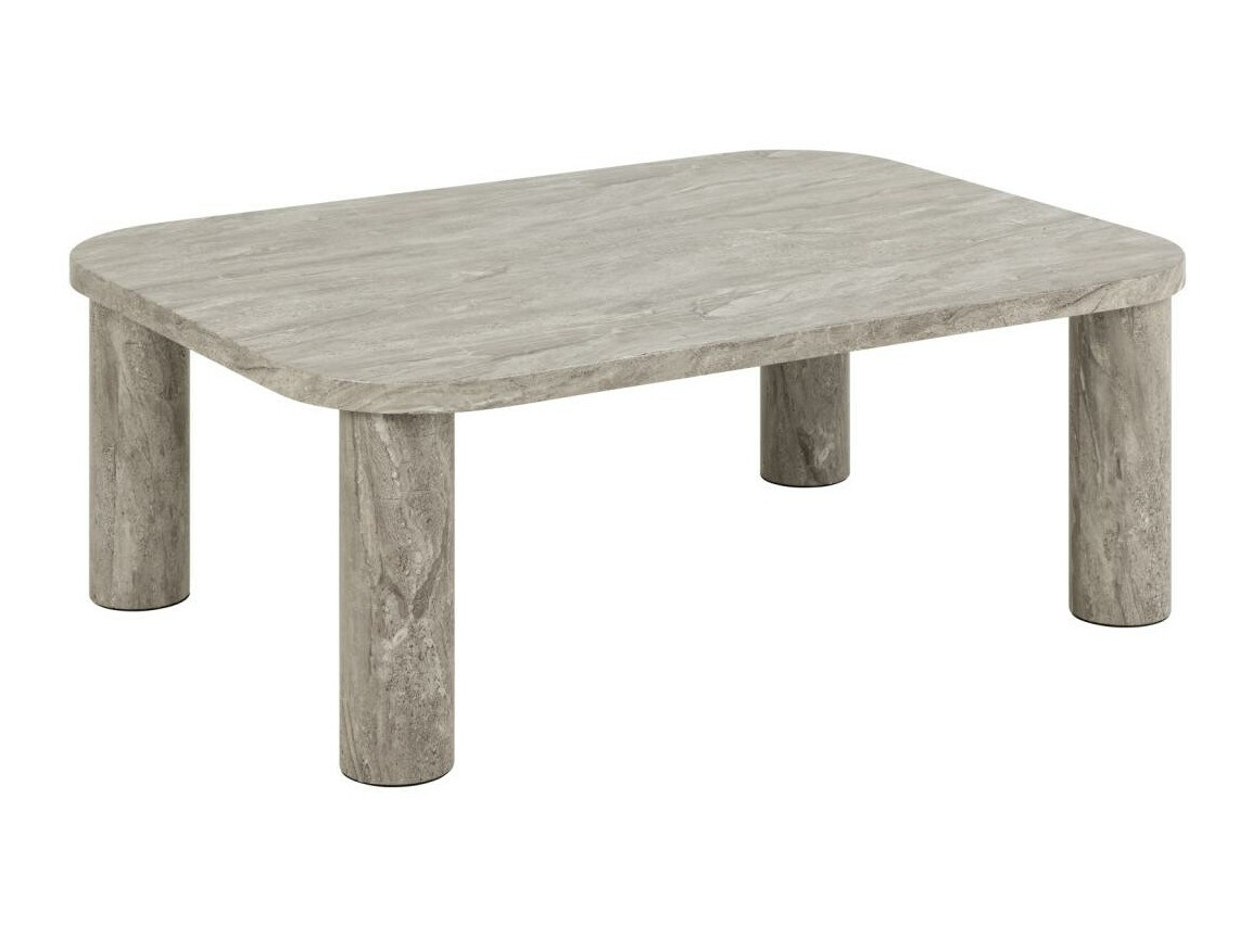 Klubska mizica Norsica 868 (Sivi marmor)