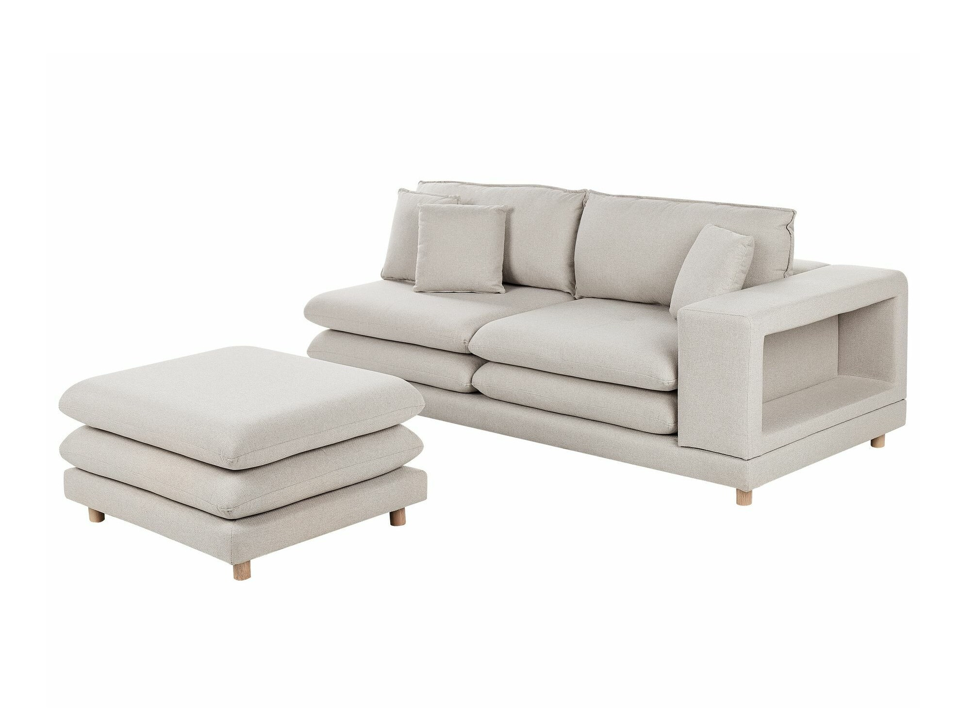 Komplet oblazinjenega pohištva Berwyn 2432 (Bež)