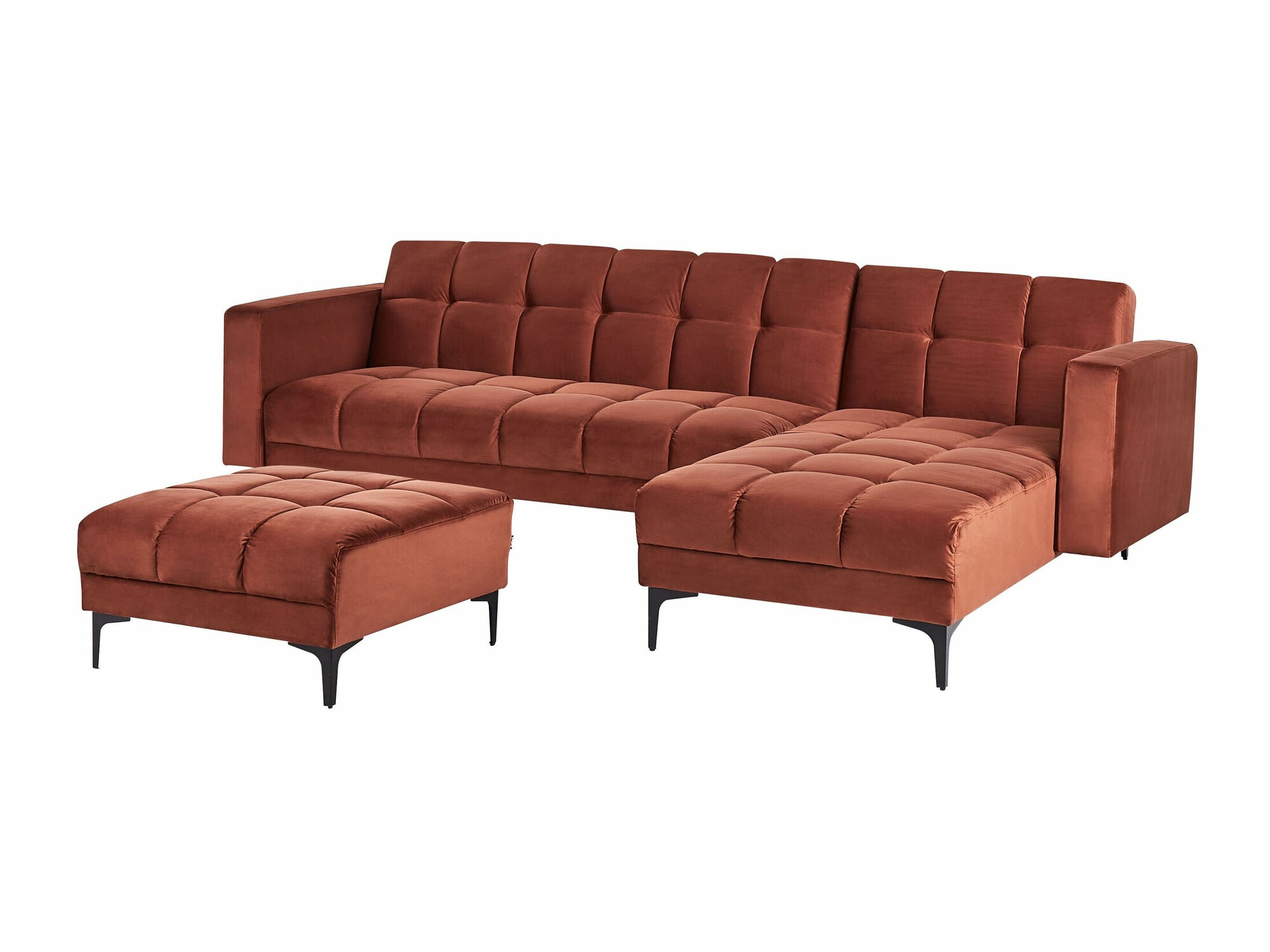 Komplet oblazinjenega pohištva Mormiru 105 (Rdeča)