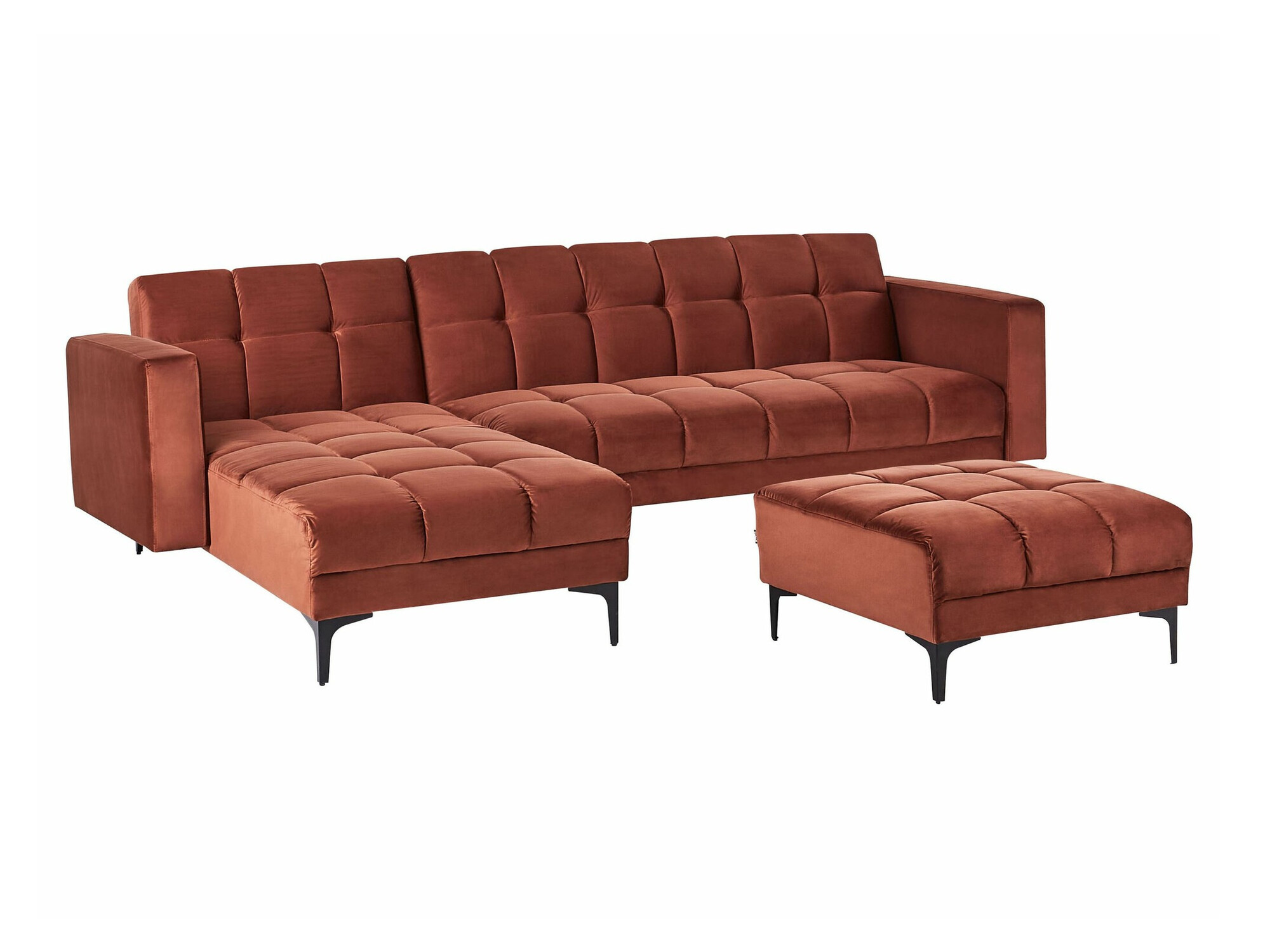 Komplet oblazinjenega pohištva Mormiru 105 (Rdeča)