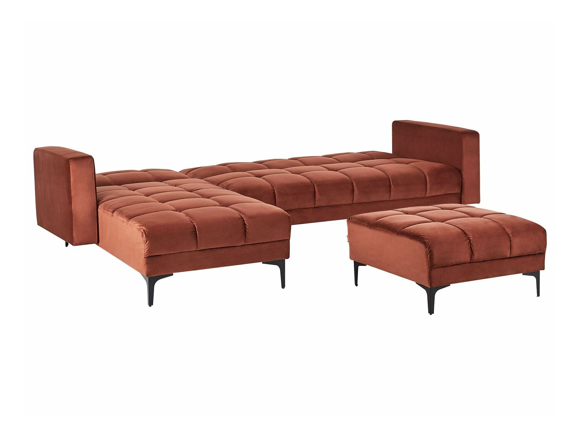 Komplet oblazinjenega pohištva Mormiru 105 (Rdeča)