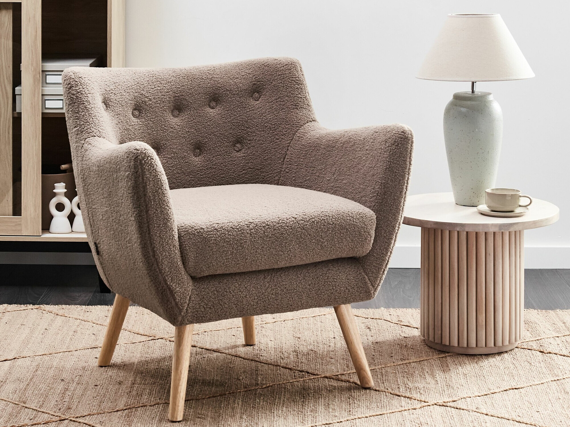 Fotelj Berwyn 1027 (Rjava)