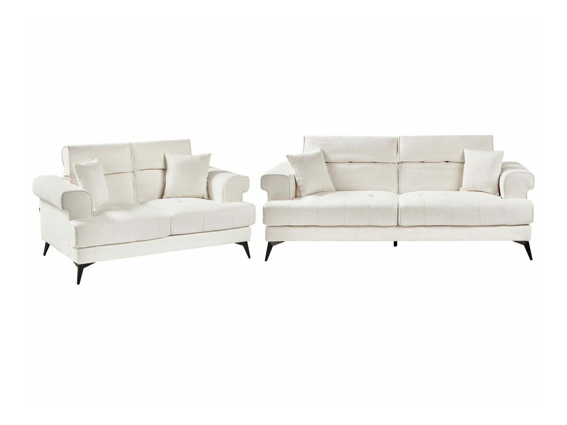 Komplet oblazinjenega pohištva Berwyn 2436 (Bela)